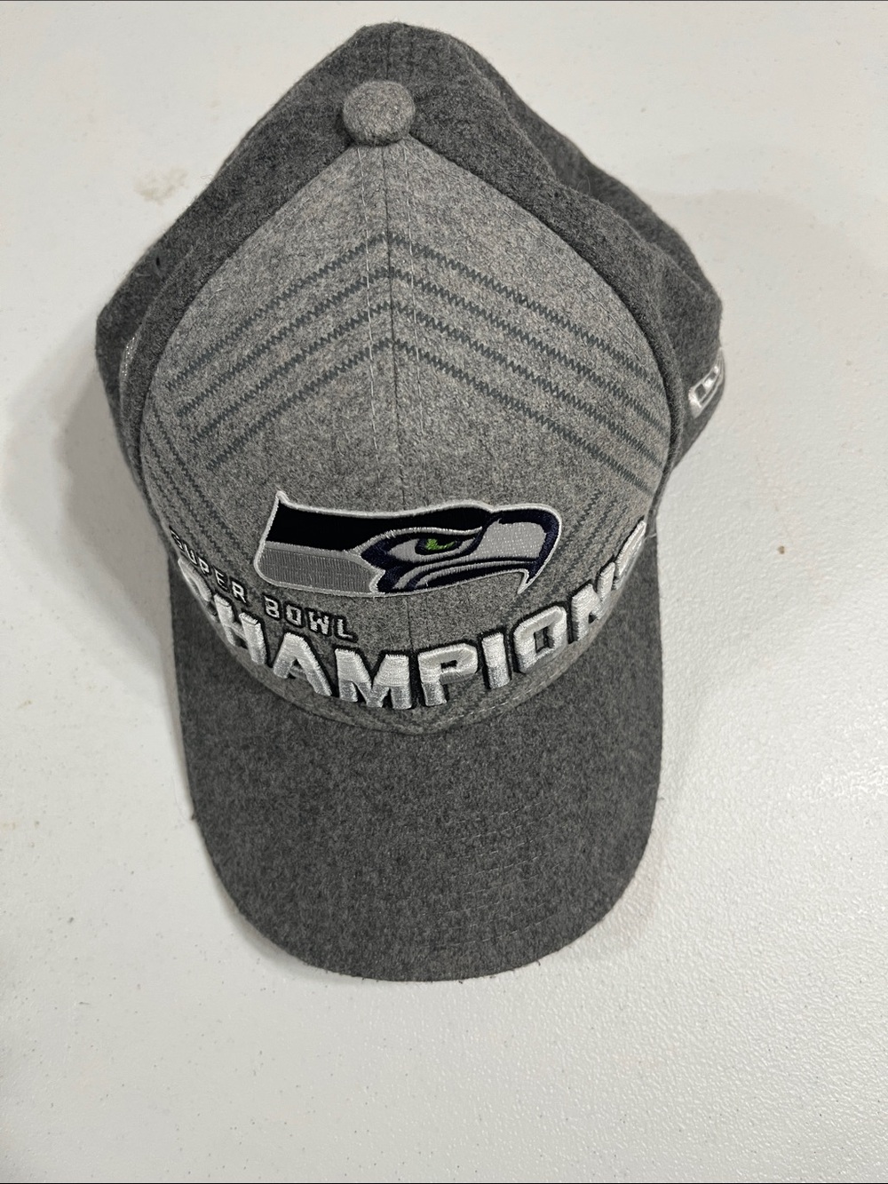 Seattle Seahawks Gray Super Bowl Champions Cap